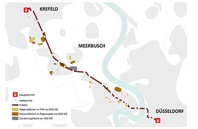U 76/70: „K-Bahn“ Düsseldorf – Meerbusch – Krefeld